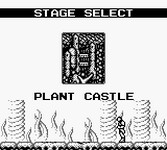 une photo d'Ã©cran de Castlevania 2 - Belmont s Revenge sur Nintendo Game Boy
